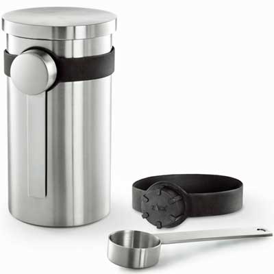 ZACK coffee scoop with silicone holder