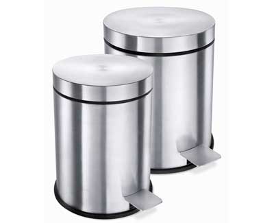 Stainless Steel Pedal Bins